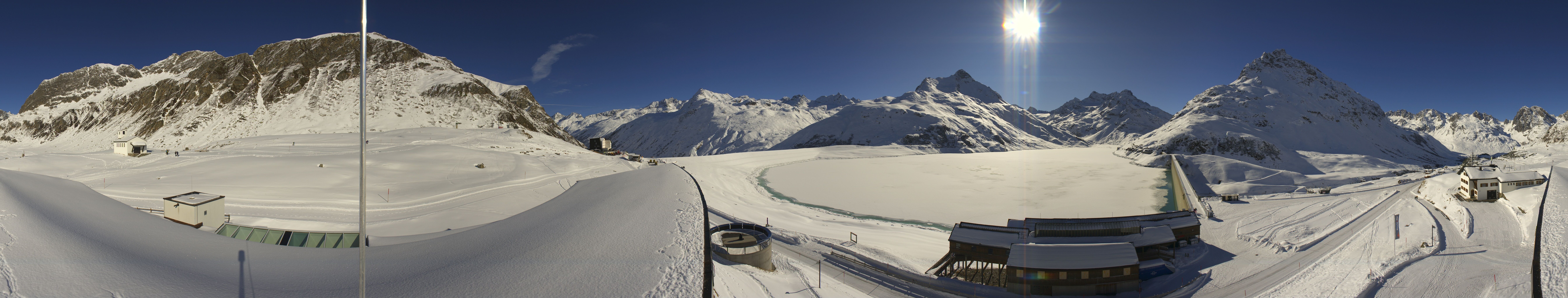 Archiv Foto Webcam Bielerhöhe: Silvretta Stausee