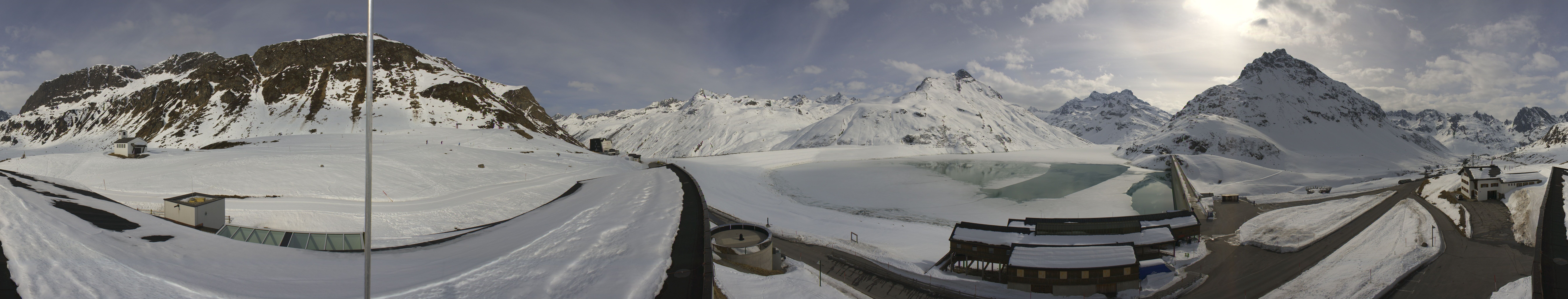 Archiv Foto Webcam Bielerhöhe: Silvretta Stausee