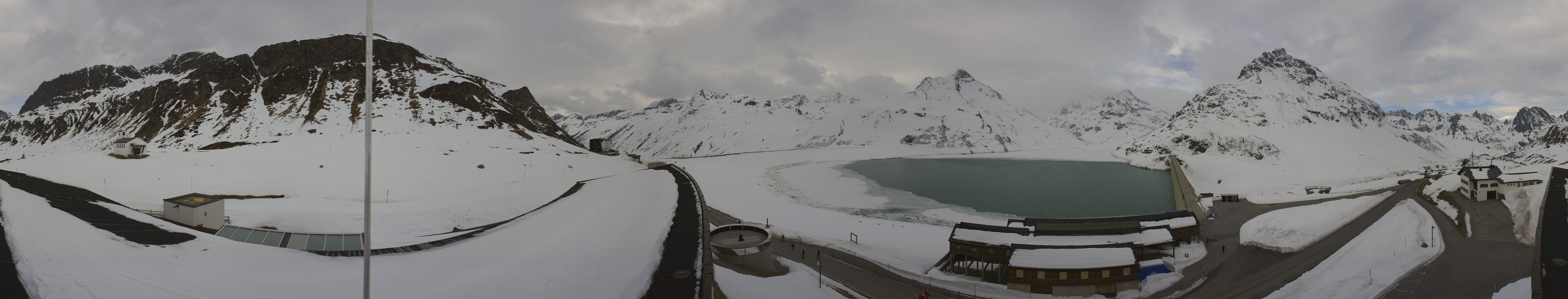 Archived image Webcam Silvretta barrier lake