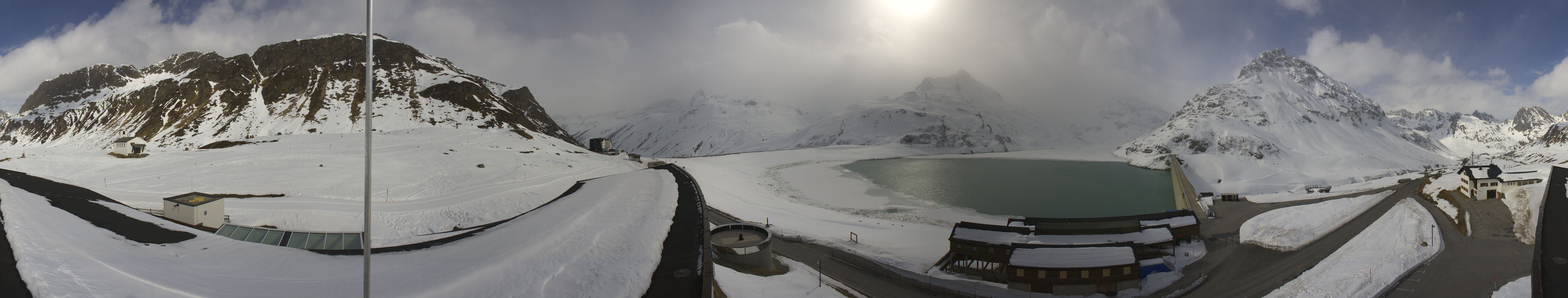 Archived image Webcam Silvretta barrier lake