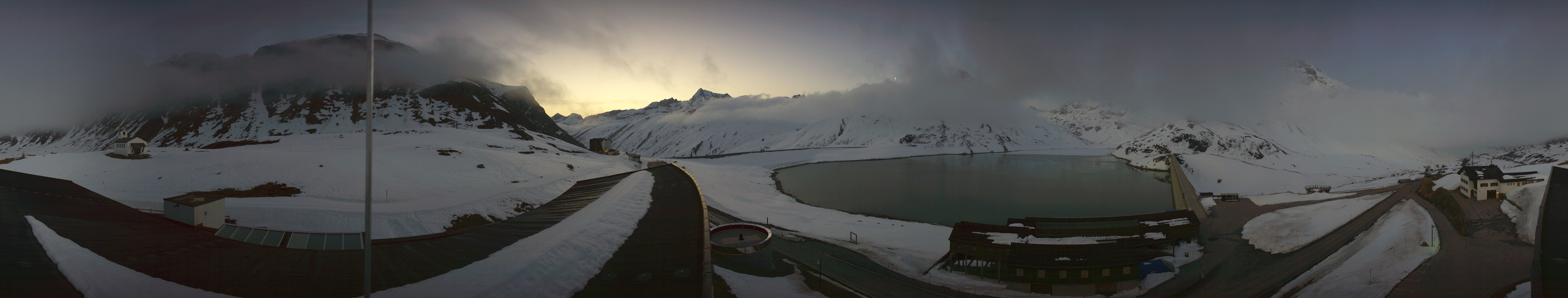 Archived image Webcam Silvretta barrier lake