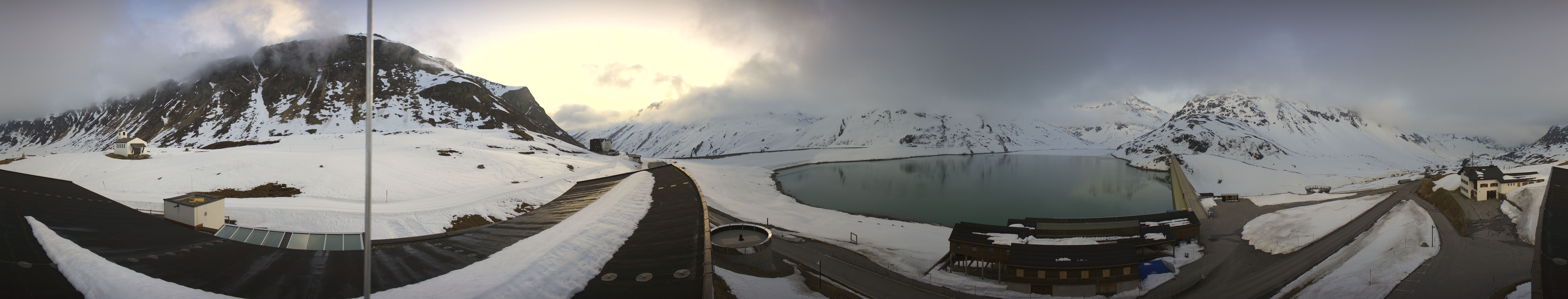 Archived image Webcam Silvretta barrier lake