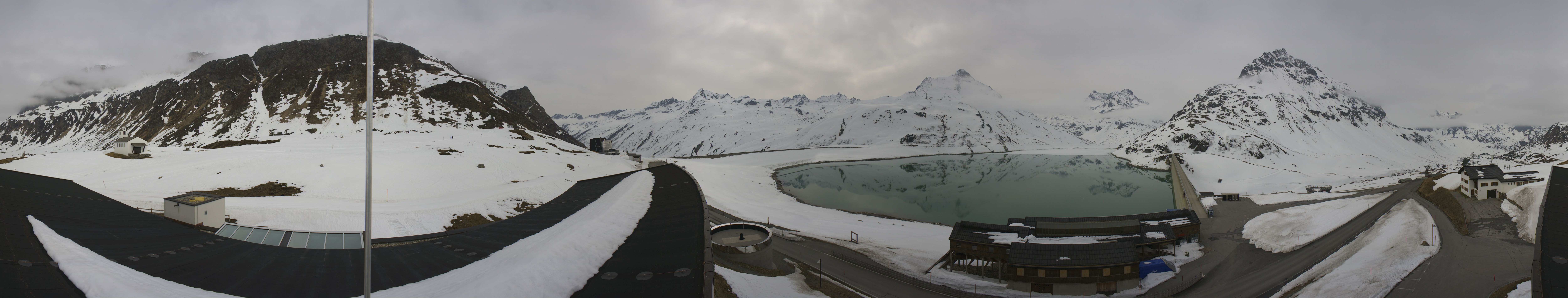 Archived image Webcam Silvretta barrier lake