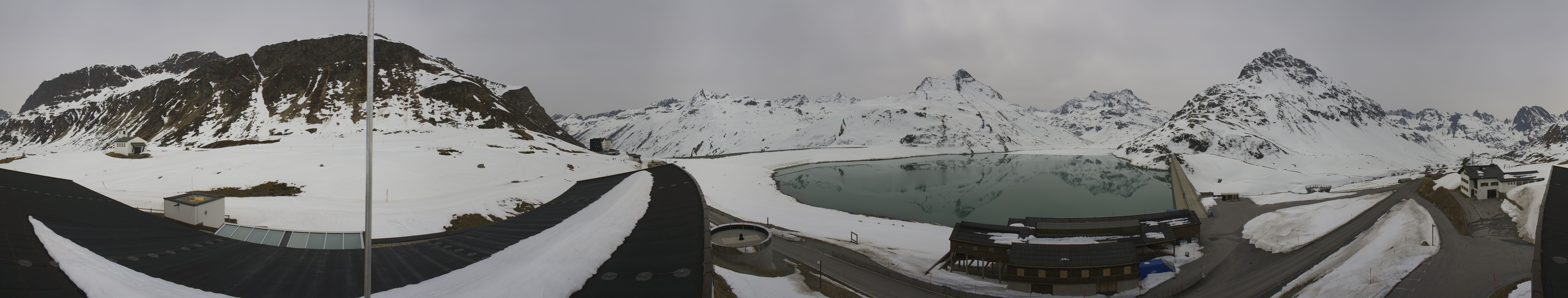 Archived image Webcam Silvretta barrier lake