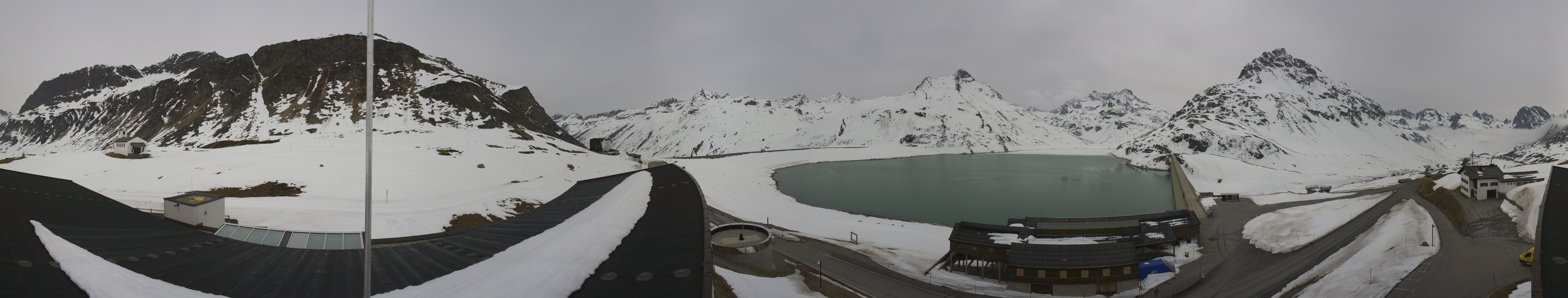 Archived image Webcam Silvretta barrier lake
