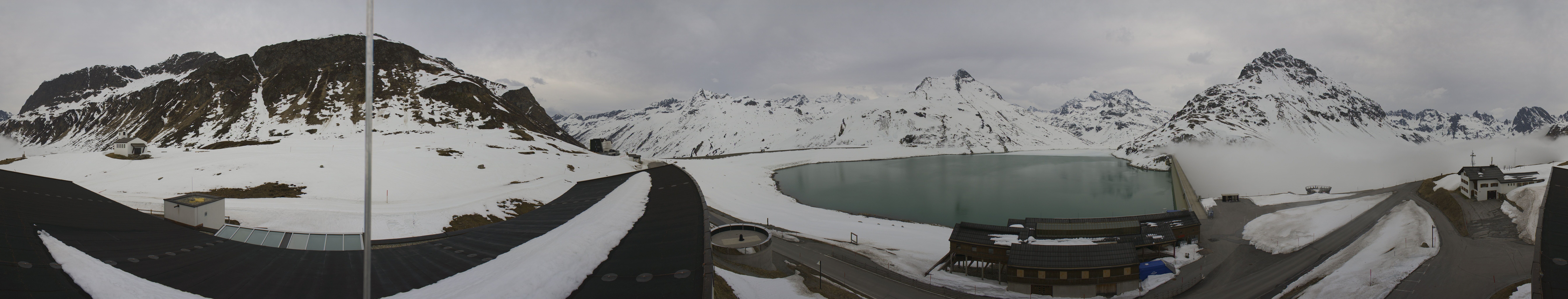 Archived image Webcam Silvretta barrier lake