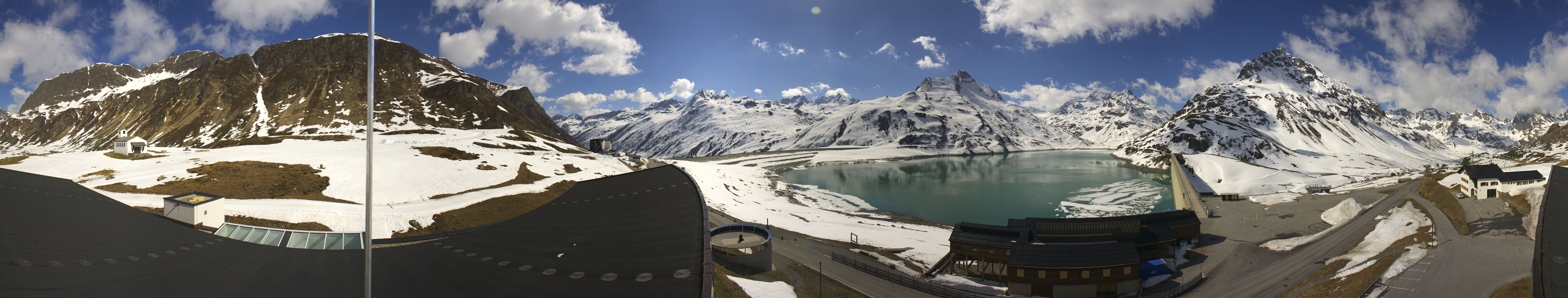 Archived image Webcam Silvretta barrier lake