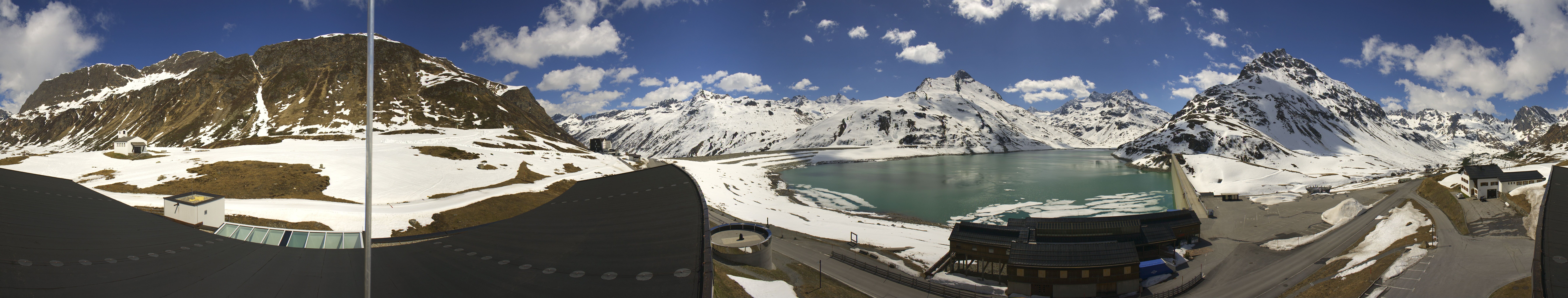 Archived image Webcam Silvretta barrier lake