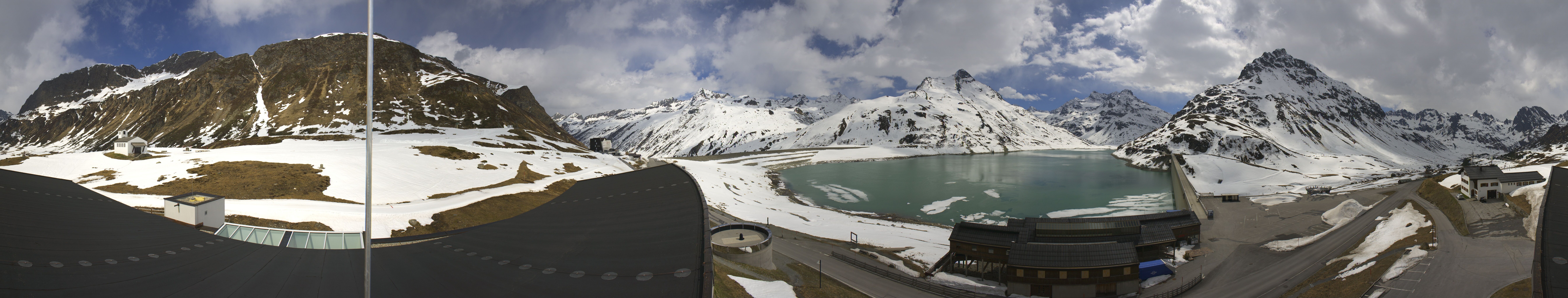 Archived image Webcam Silvretta barrier lake