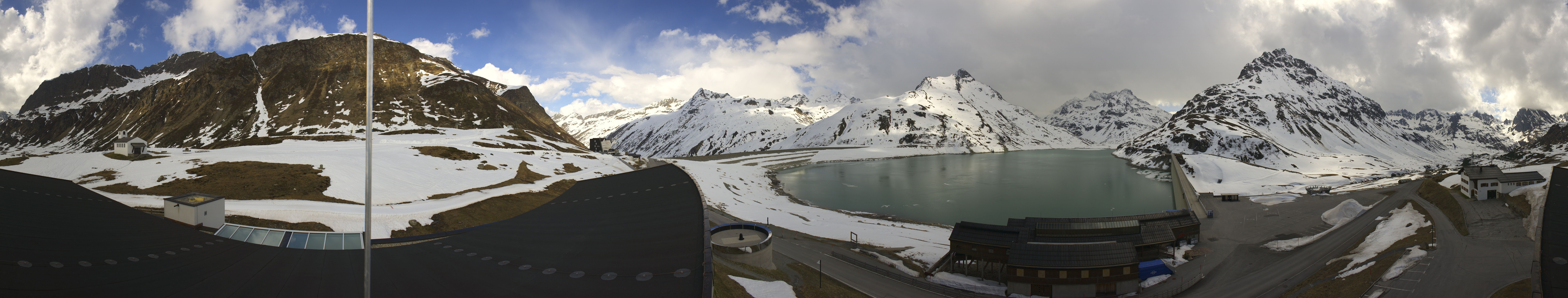 Archived image Webcam Silvretta barrier lake