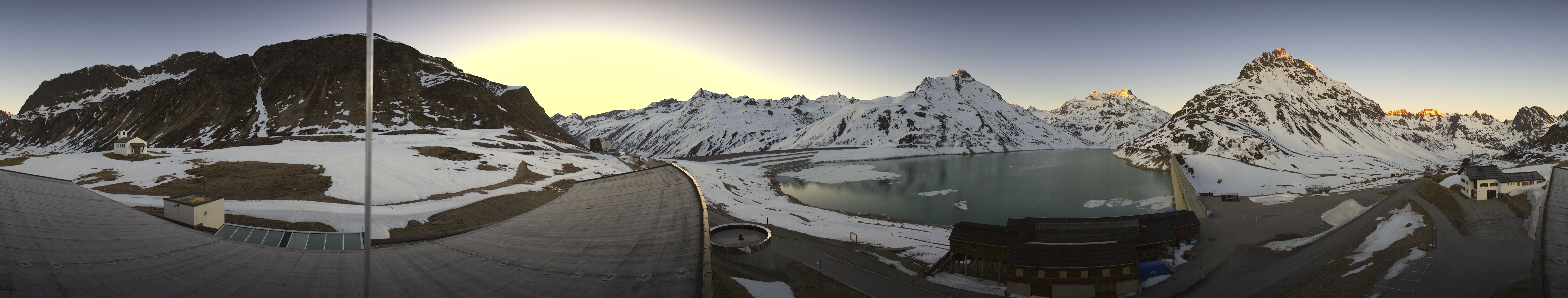 Archiv Foto Webcam Bielerhöhe: Silvretta Stausee