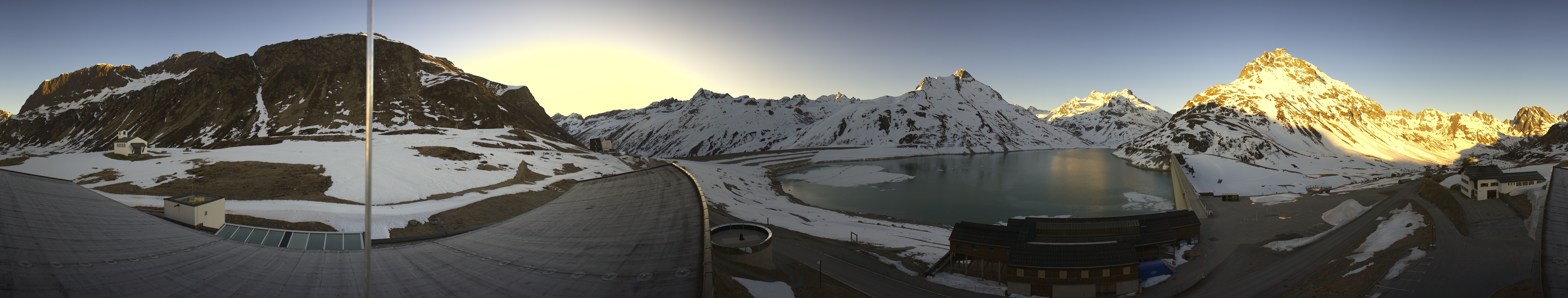 Archiv Foto Webcam Bielerhöhe: Silvretta Stausee