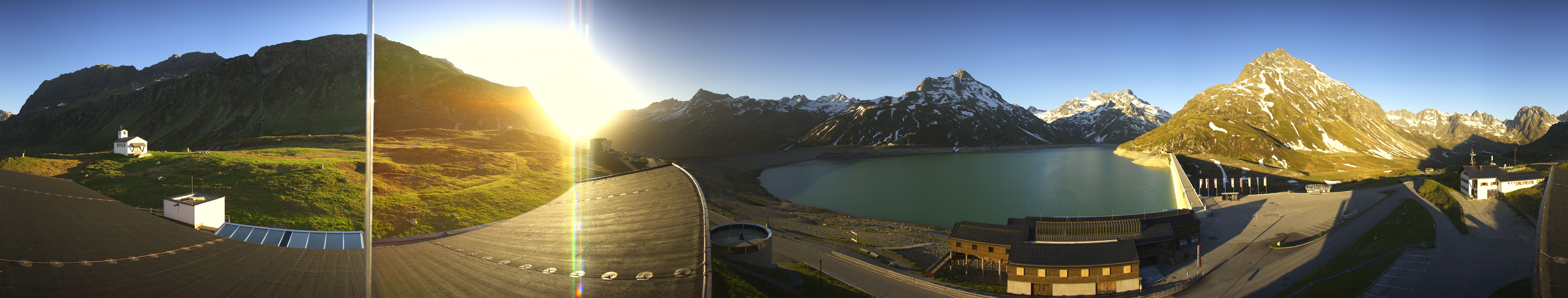 Archiv Foto Webcam Bielerhöhe: Silvretta Stausee