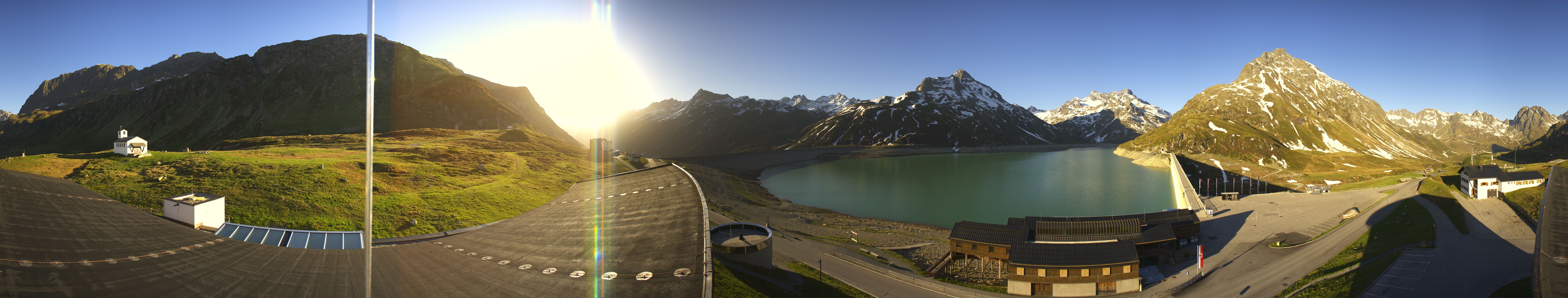Archiv Foto Webcam Bielerhöhe: Silvretta Stausee