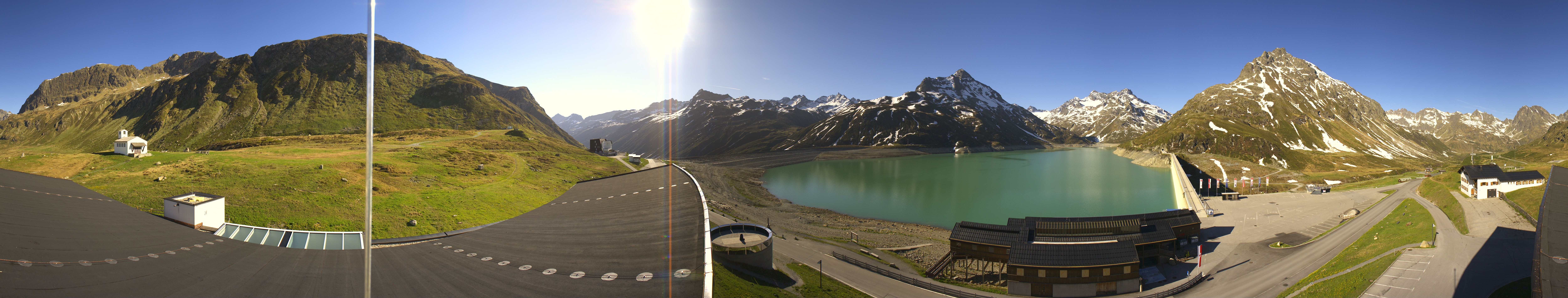 Archiv Foto Webcam Bielerhöhe: Silvretta Stausee