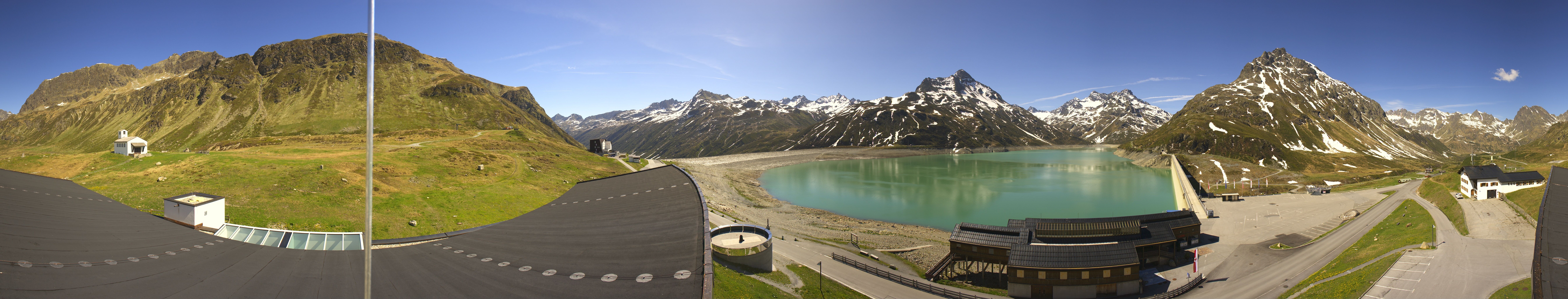 Archiv Foto Webcam Bielerhöhe: Silvretta Stausee