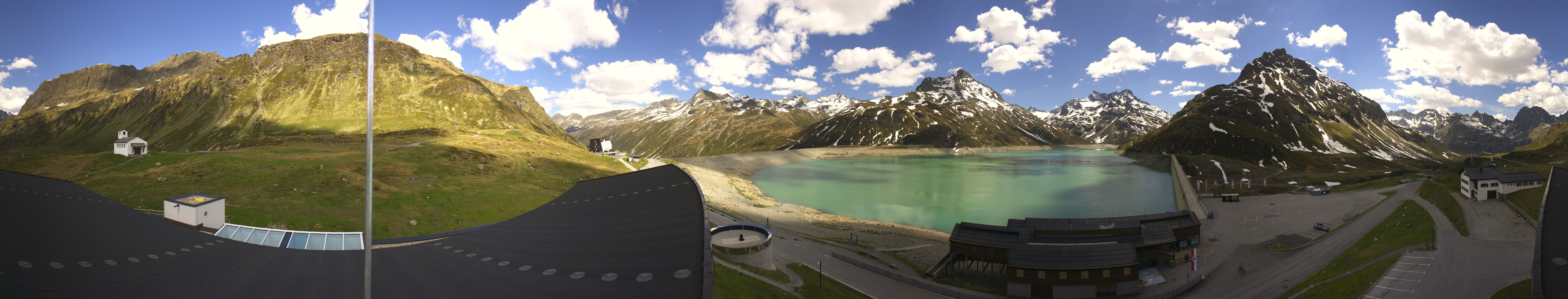 Archiv Foto Webcam Bielerhöhe: Silvretta Stausee