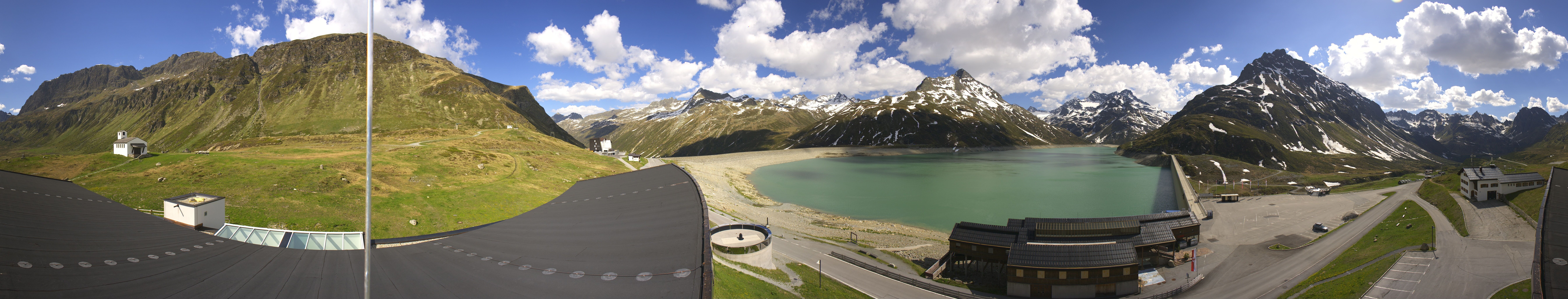 Archiv Foto Webcam Bielerhöhe: Silvretta Stausee