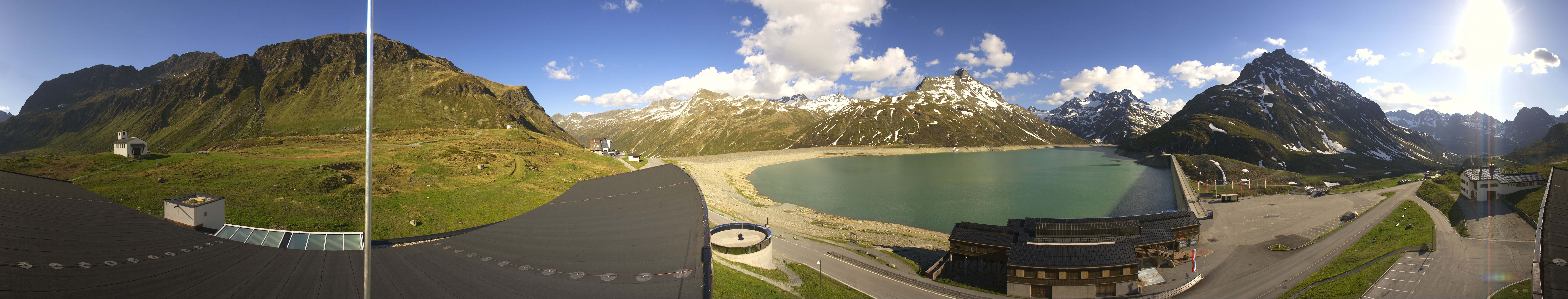 Archiv Foto Webcam Bielerhöhe: Silvretta Stausee