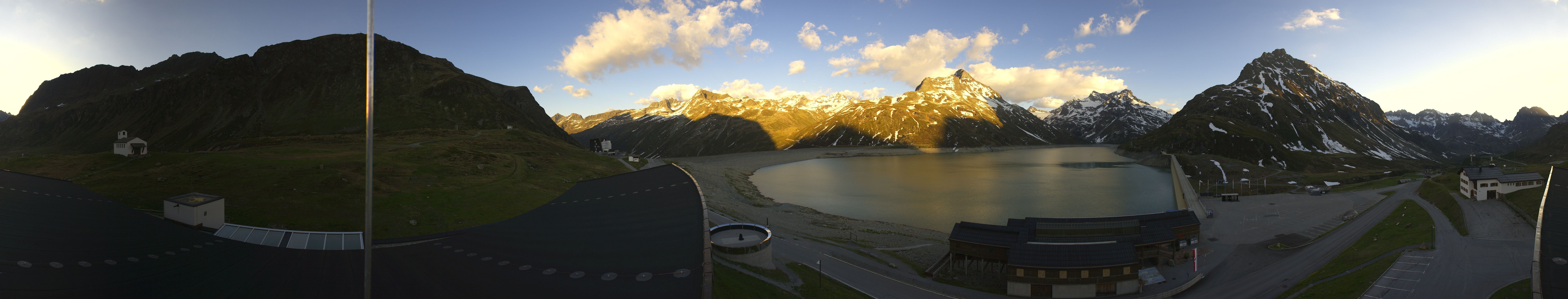 Archiv Foto Webcam Bielerhöhe: Silvretta Stausee