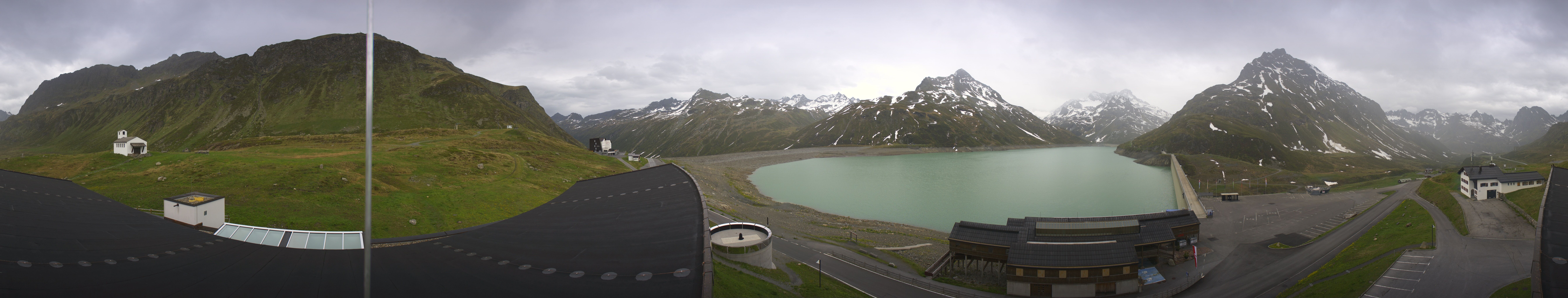 Archiv Foto Webcam Bielerhöhe: Silvretta Stausee