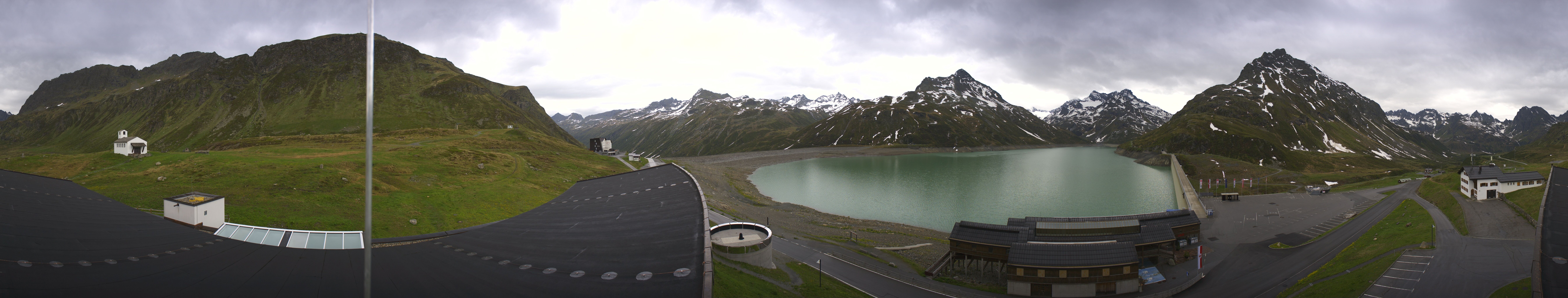 Archiv Foto Webcam Bielerhöhe: Silvretta Stausee