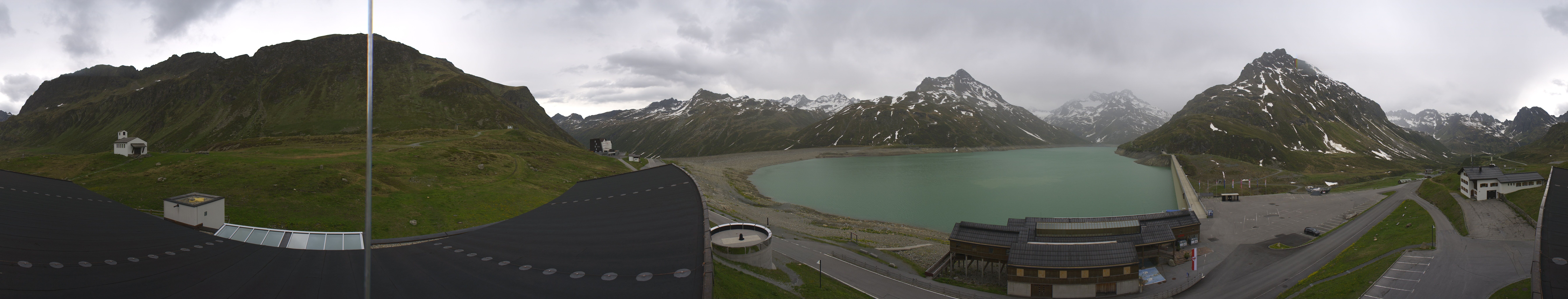 Archiv Foto Webcam Bielerhöhe: Silvretta Stausee