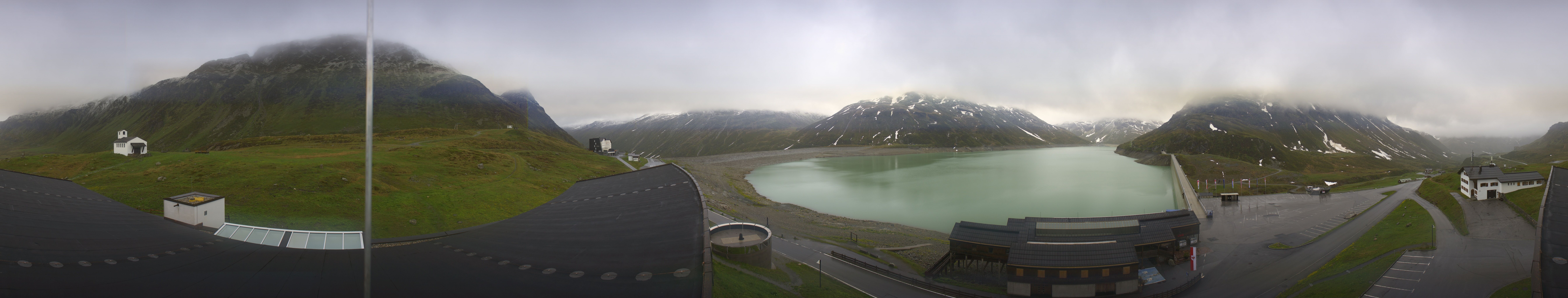 Archived image Webcam Silvretta barrier lake
