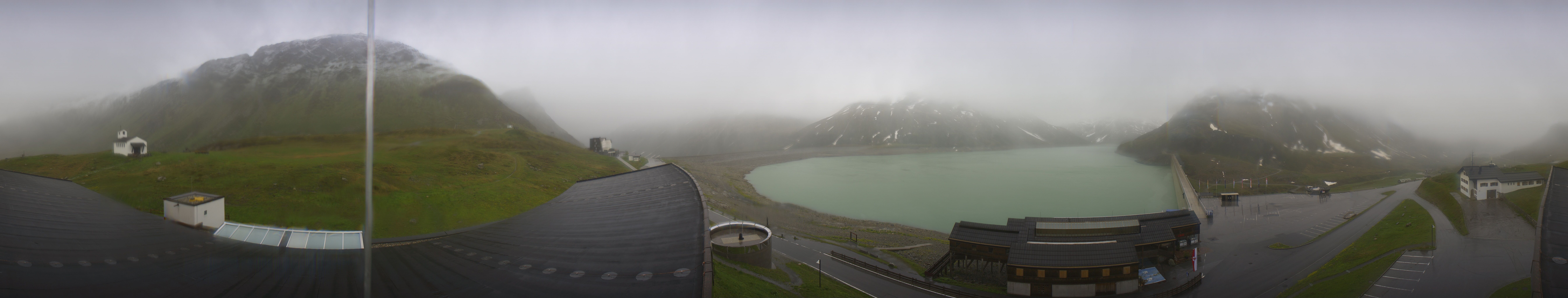 Archived image Webcam Silvretta barrier lake