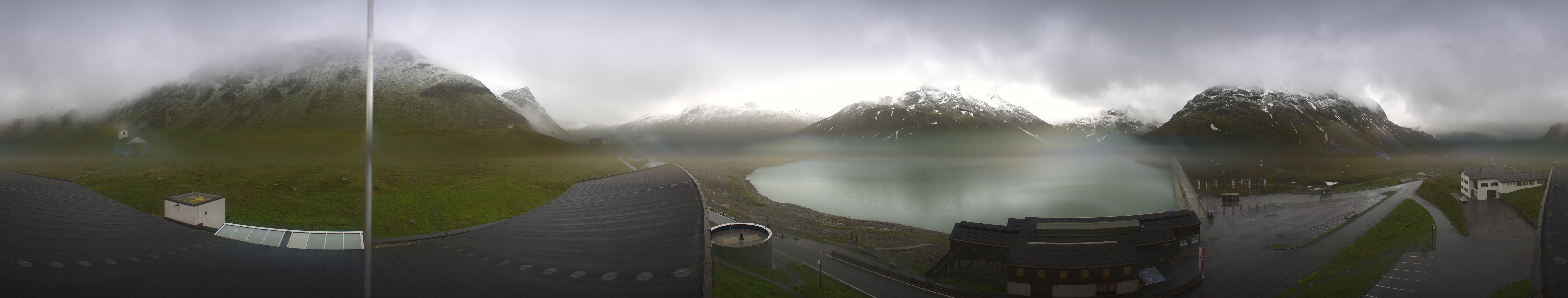 Archived image Webcam Silvretta barrier lake