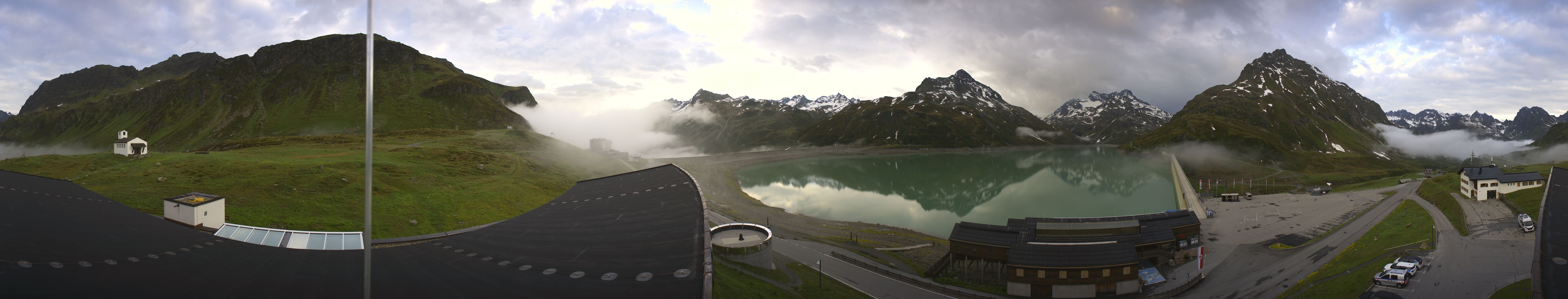Archiv Foto Webcam Bielerhöhe: Silvretta Stausee