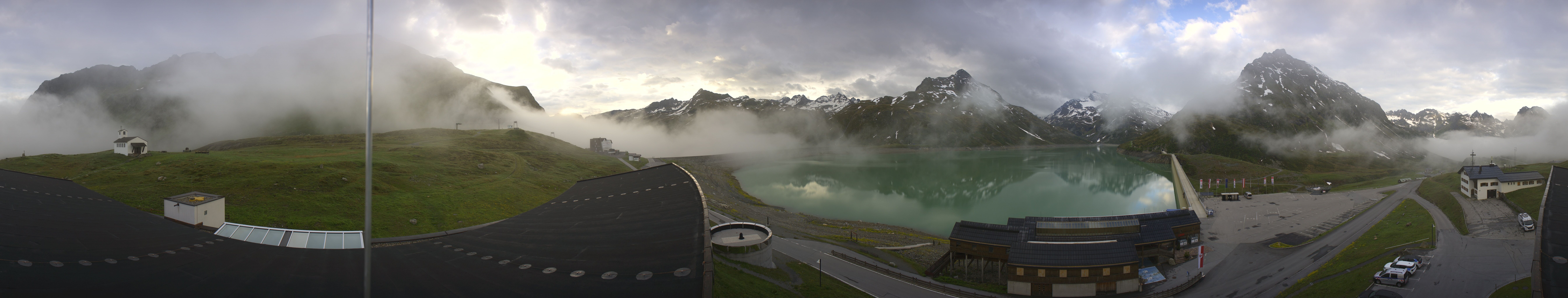 Archiv Foto Webcam Bielerhöhe: Silvretta Stausee