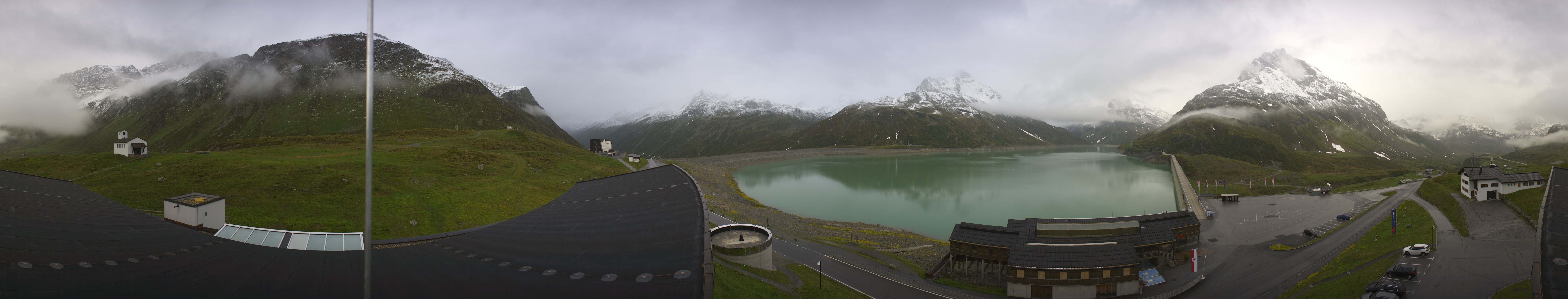 Archived image Webcam Silvretta barrier lake