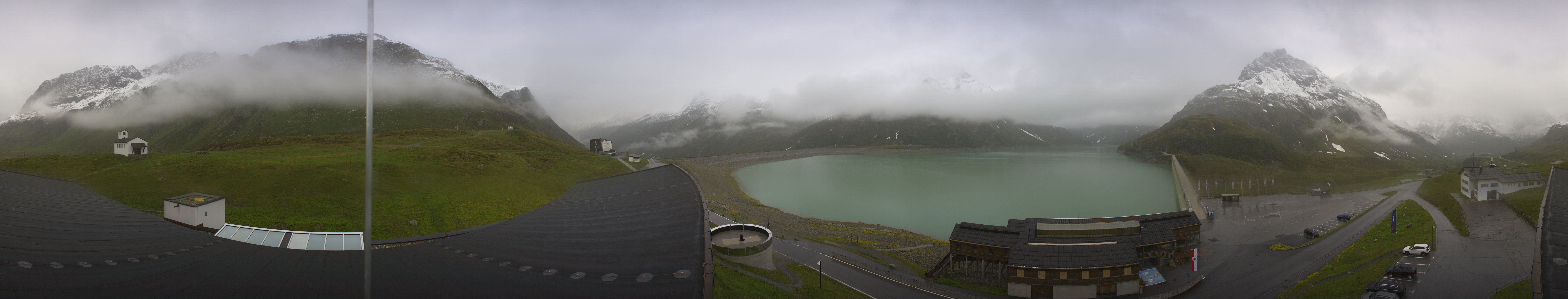 Archived image Webcam Silvretta barrier lake