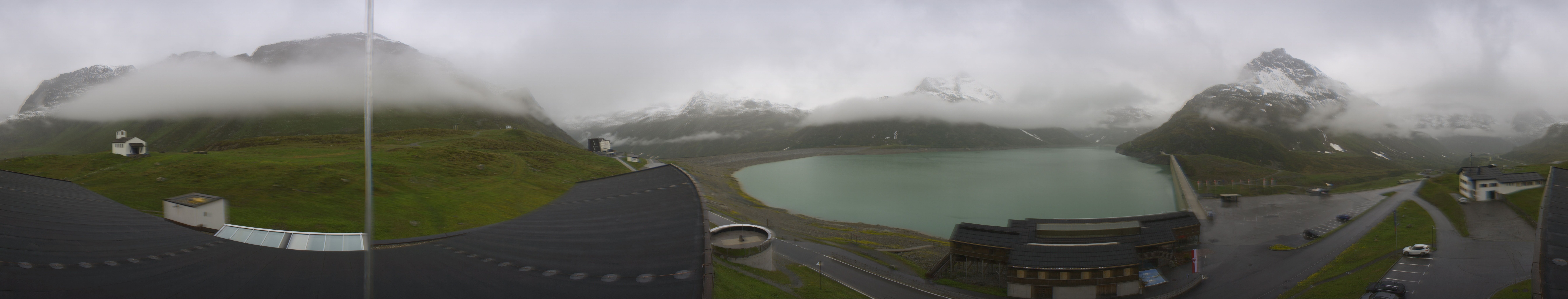 Archived image Webcam Silvretta barrier lake