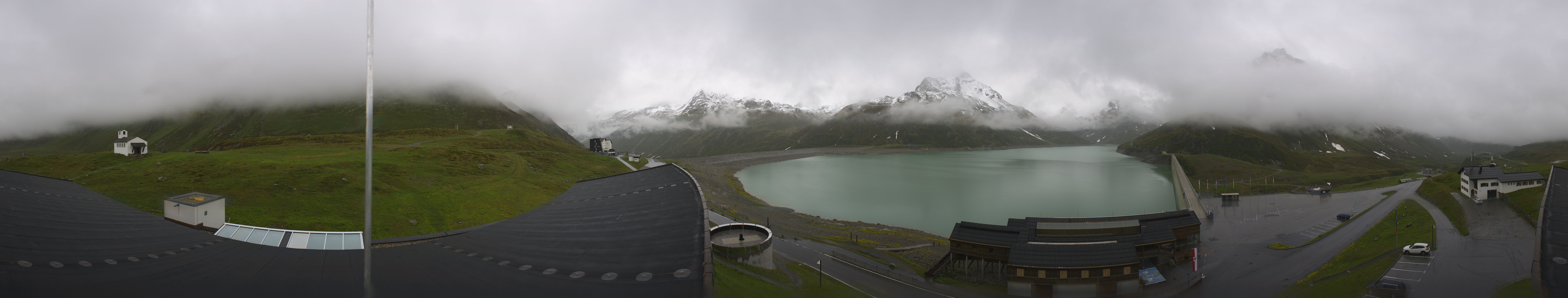Archived image Webcam Silvretta barrier lake
