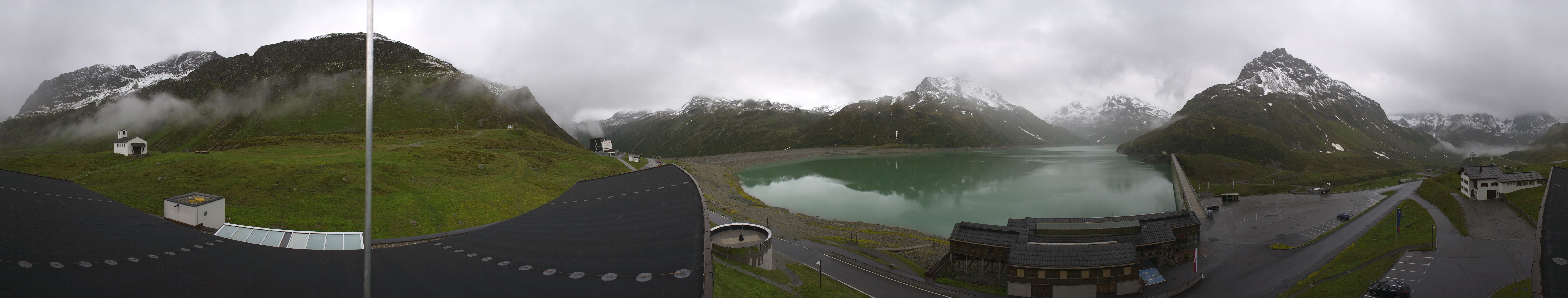 Archived image Webcam Silvretta barrier lake