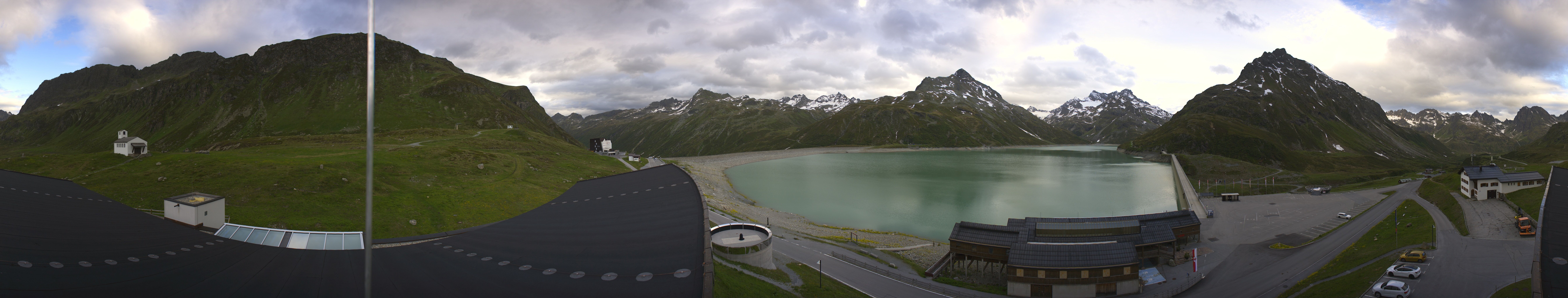 Archived image Webcam Silvretta barrier lake