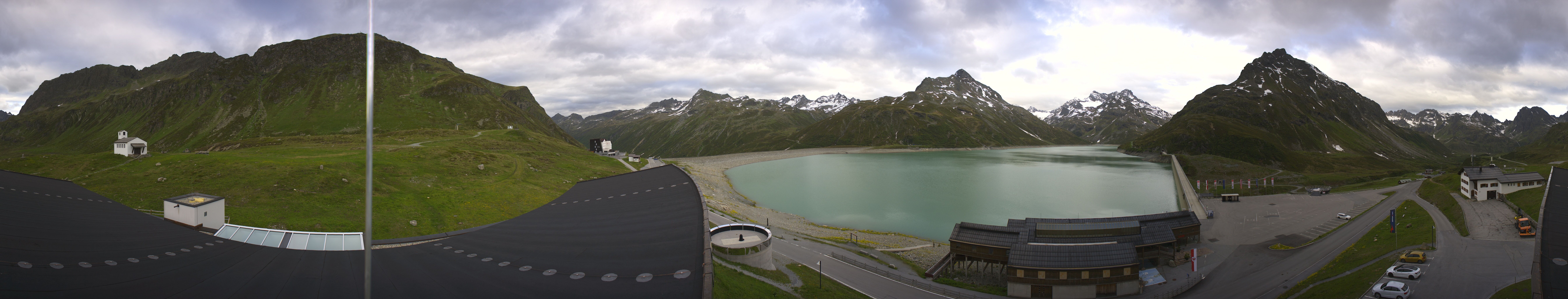 Archived image Webcam Silvretta barrier lake