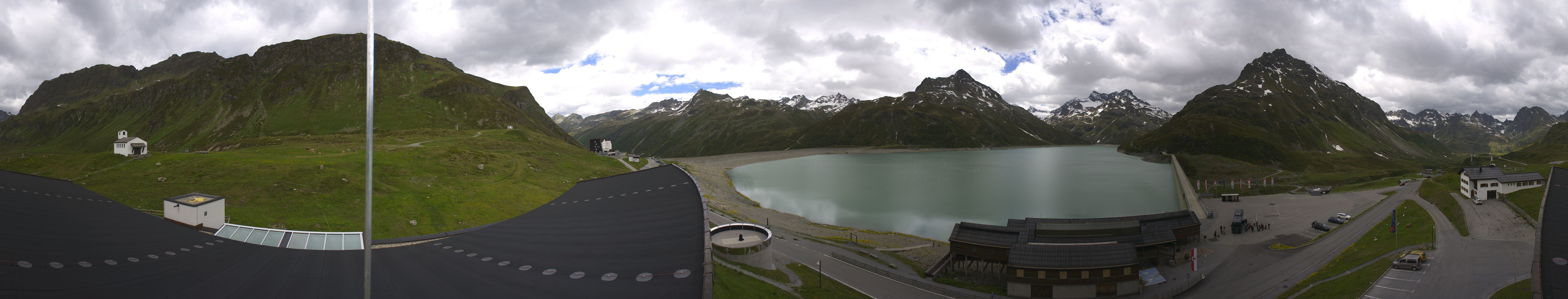 Archived image Webcam Silvretta barrier lake