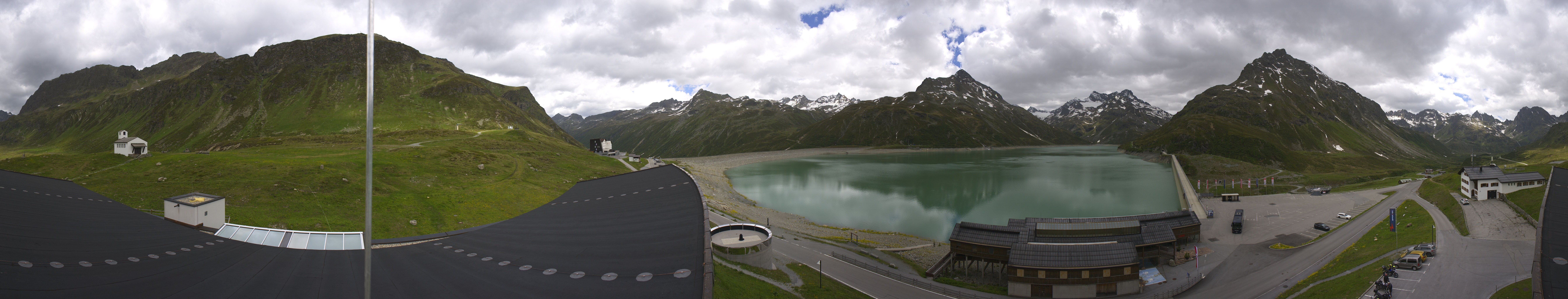 Archived image Webcam Silvretta barrier lake