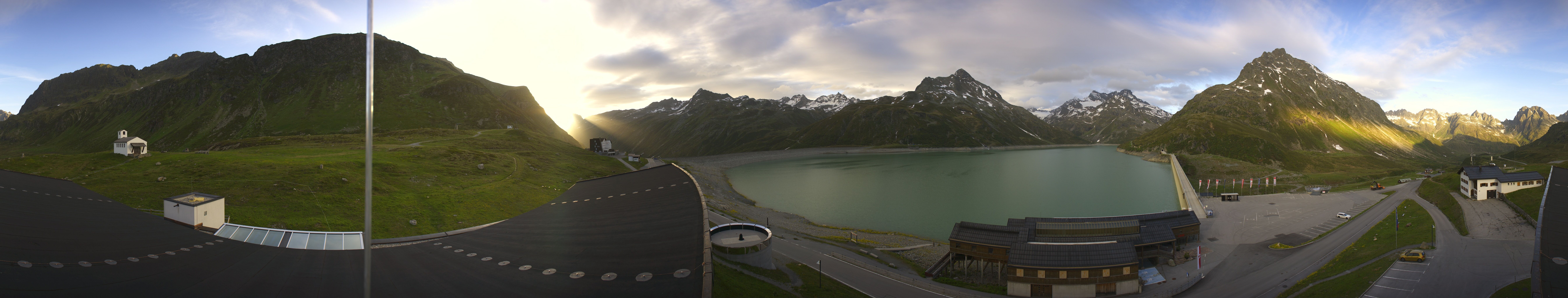 Archiv Foto Webcam Bielerhöhe: Silvretta Stausee