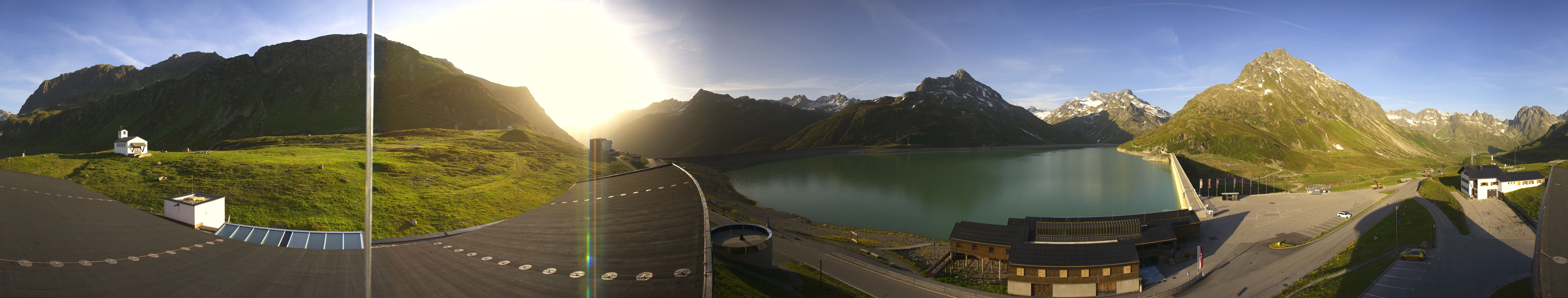 Archiv Foto Webcam Bielerhöhe: Silvretta Stausee