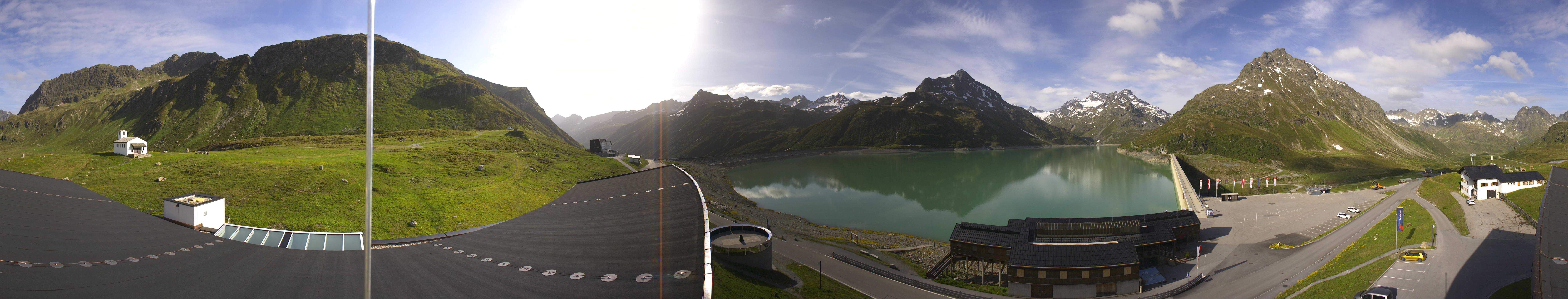 Archiv Foto Webcam Bielerhöhe: Silvretta Stausee