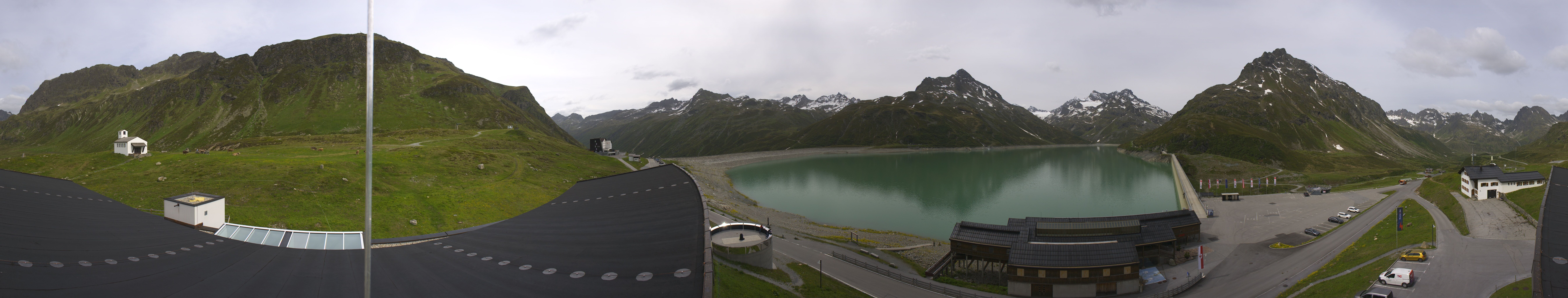 Archiv Foto Webcam Bielerhöhe: Silvretta Stausee