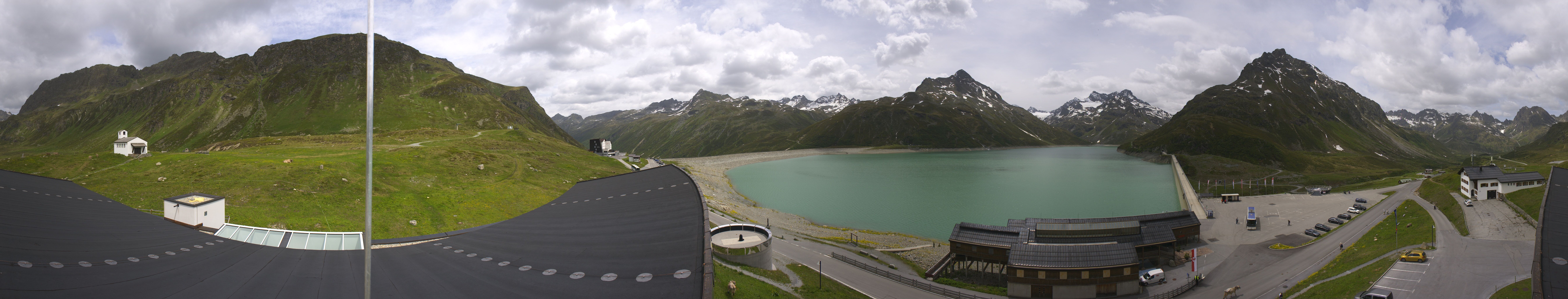 Archiv Foto Webcam Bielerhöhe: Silvretta Stausee