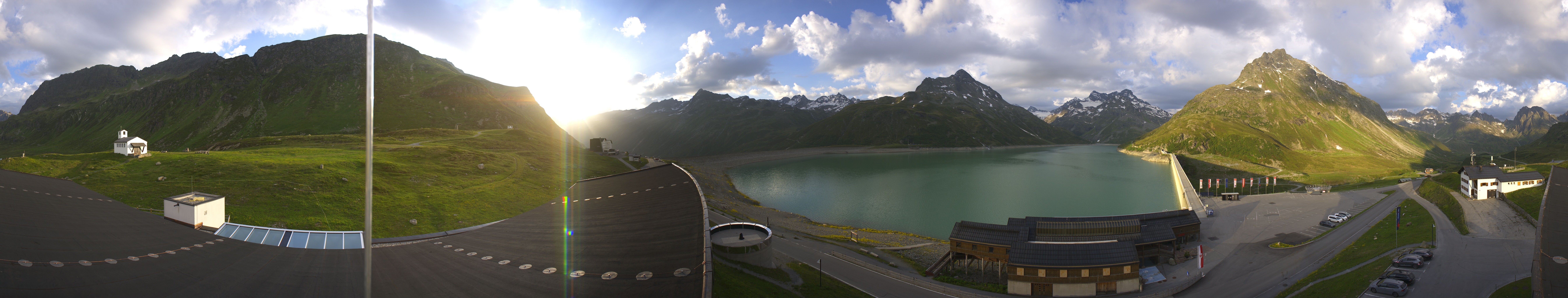 Archiv Foto Webcam Bielerhöhe: Silvretta Stausee