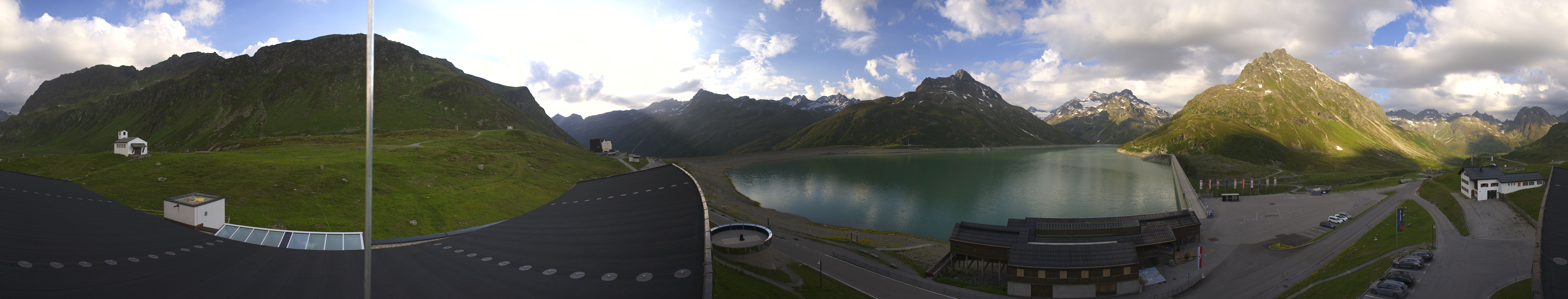 Archiv Foto Webcam Bielerhöhe: Silvretta Stausee