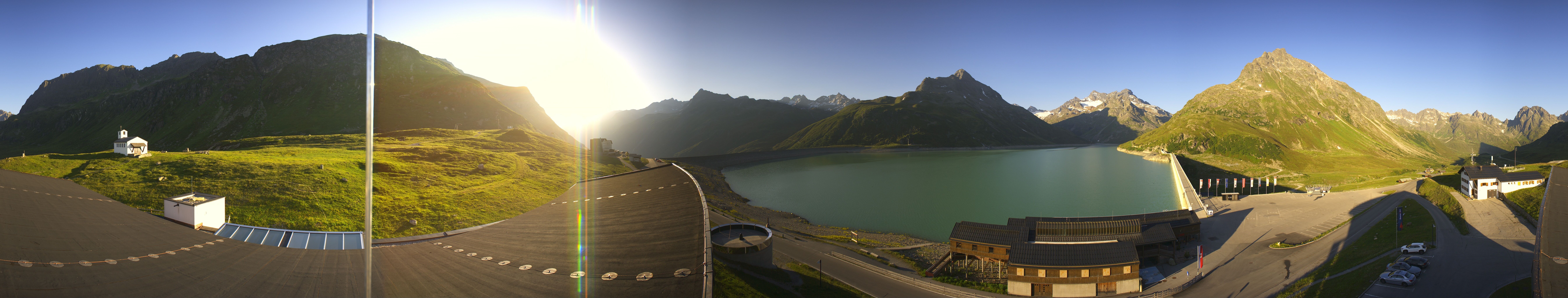 Archiv Foto Webcam Bielerhöhe: Silvretta Stausee