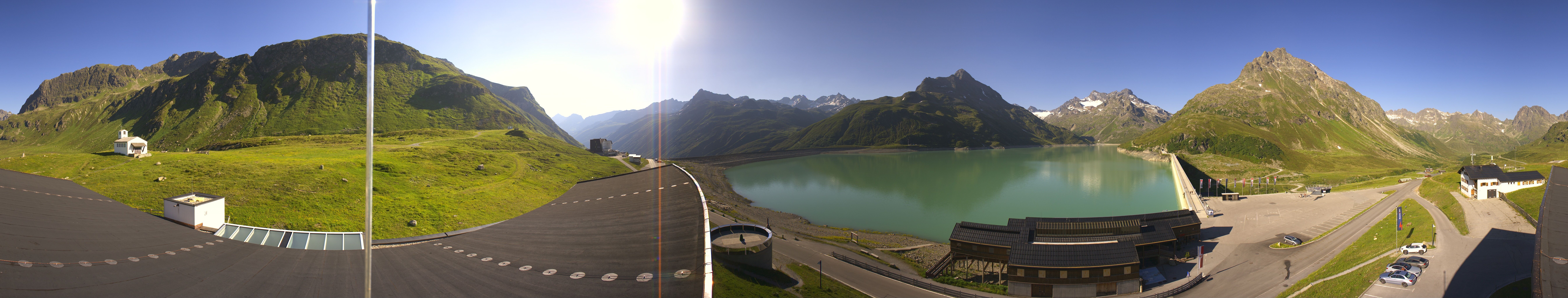 Archiv Foto Webcam Bielerhöhe: Silvretta Stausee